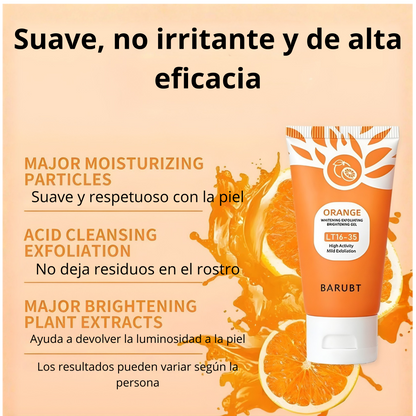 Gel exfoliador Naranja.