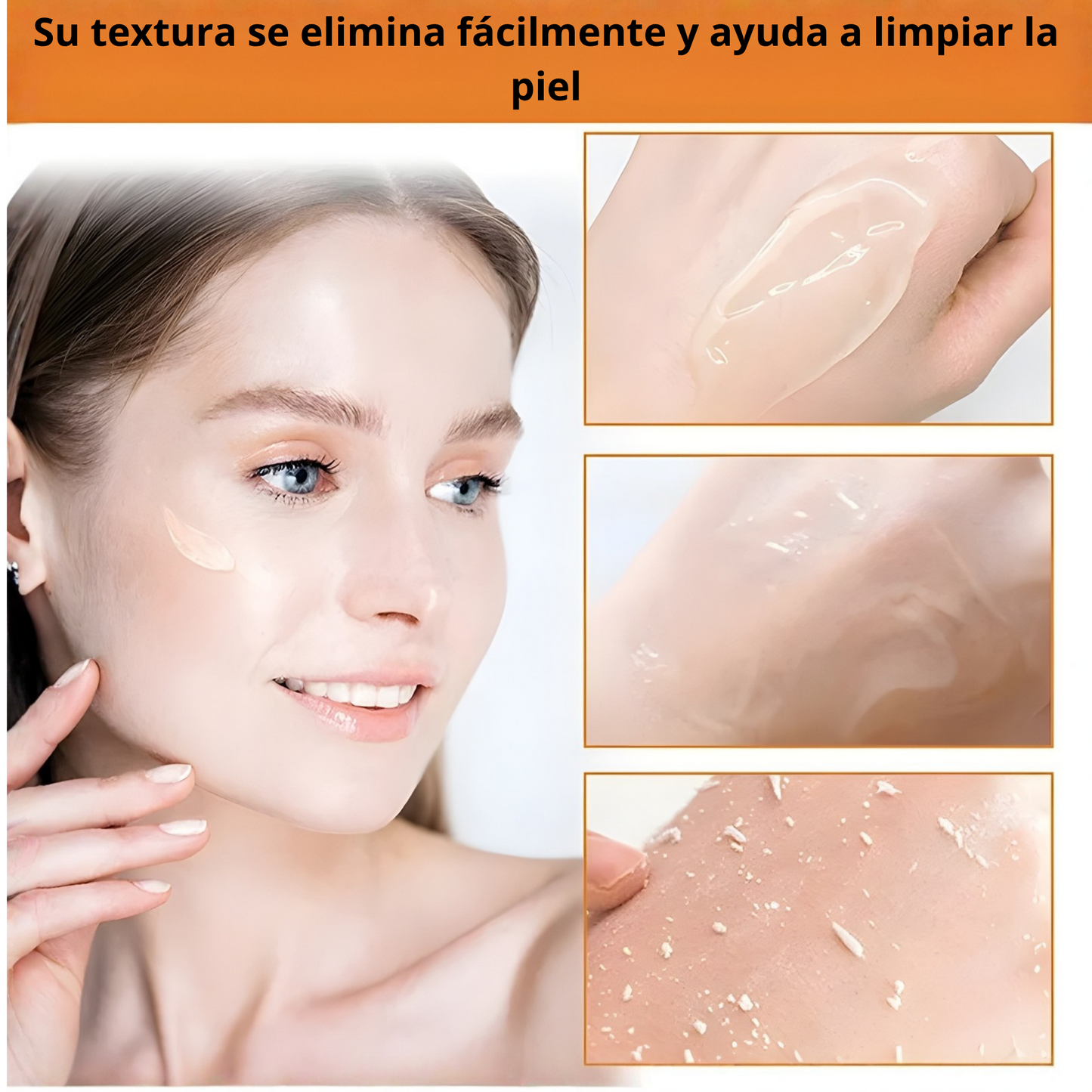 Gel exfoliador Naranja.
